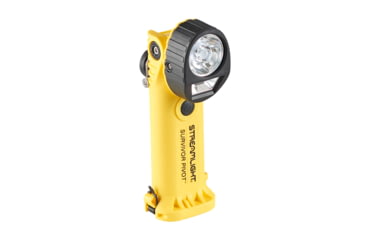 Image of Streamlight Survivor Pivot USB LED Flashlight with Magnet, Alkaline, 325 Lumens, Yellow, 91826