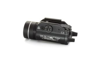 Image of Streamlight TLR-1 HL LED Weapon Light Earless Screw w/Batteries, CR123A, White, 1000 Lumens, Black, 69264
