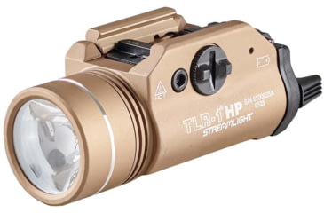 Image of Streamlight TLR-1 HP FDE Aluminum 1000 Lumens Rail Mount Mount, 59151