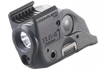 Image of Streamlight TLR-6 Rail Smith and Wesson M and P Weapon Light w/White LED /Red Laser, Black, 69293