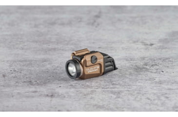 Image of Streamlight TLR-7X Flex LED Tactical Weapon Light, w/ High and Low Paddle Switches, CR123A, Key Kit, White, 500 Lumens, FDE, 69429
