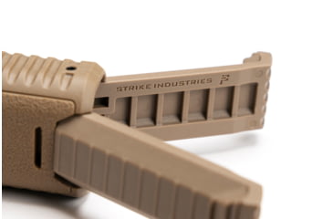 Image of Strike Industries Grip Bipod, Picatinny, FDE, One Size, SI-AR-BIPOD-FDE