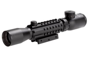 Image of Sun Optics 3-9X32 tactical w/picatinny/illuminated reticle, Matte Black CS10-TR3932IR