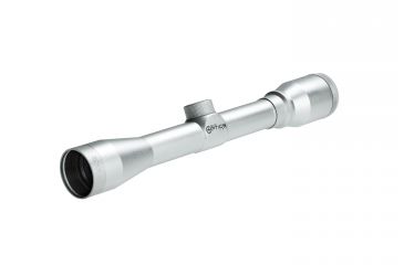 Image of Sun Optics Hunter Plus Rifle Scope 4X32 Mono Tube/Finger Dial Adj. Ss Finish, Duplex Reticle CSPS4X32