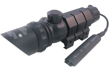 Image of Sun Optics Green Laser Sight 5mw/ Mount/Pressure Cord/W/E/Hooded CL-GL-5