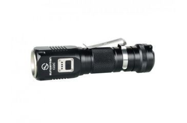 Image of Sunwayman C22C Dual LED Flashlight - 1000 Lumens - CREE XM-L2 &amp; CREE XP-G2 (R5) LED - Runs 2x CR123A or 1x 18650 Batteries, Black SUNWAYMAN-C22C-XML2-U2