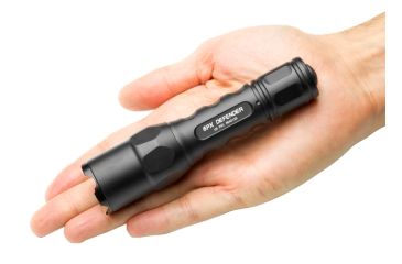 Image of Surefire 6PX Defender Flashlight, Black, 320 Lumens 6PXD-C-BK