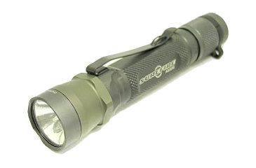 Image of Surefire Aviator 2L Flashlight, Olive Drab, Dual Output, Green LED A2L-HA-GN