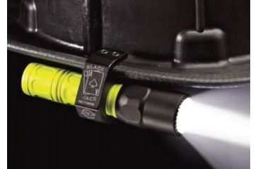 Image of SureFire G2X Fire Rescue Single-Output 200 Lumens LED Flashlight w/ Helmet Mount, Yellow G2X-A-FYL KIT02