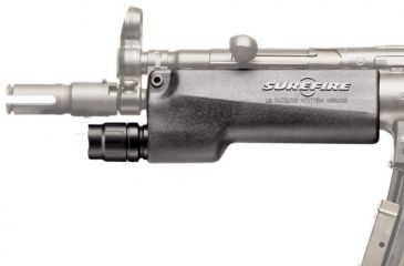 Image of SureFire LED Weapon Light w/1 Switch, CR123A, 300 Lumens, Black, 328LMF-A