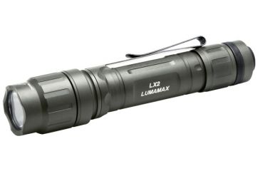 Image of SureFire LX2 LumaMax Flashlight, 22Mm, 500 Lu., Ha Gray, 2 Way Pocket Clip, Dual Output, Click Switch, Gray LX2CU-A