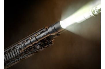 Image of SureFire M600AA-DSS Scout Light, 200 Lumens, AA Lithium Batteries, Tailcap Switch Only, Black M600AA-DSS