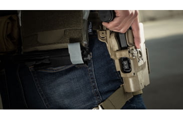 Image of SureFire Masterfire RDH Weaponlight, Black-Green Laser, Anodize, XH50G