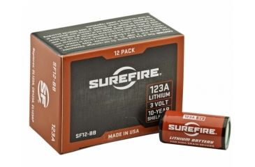 Image of SureFire SF123A Bulk Box, 38400 Ea. 3 Volt Lithium Batteries