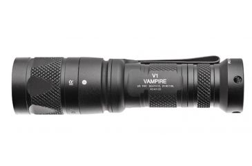 Image of SureFire Vampire Dual Output LED Flashlight, 250 Lumens, Black, NSN 6230-01-662-9886, V1-B-BK