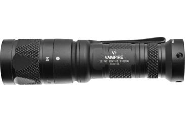 Image of SureFire Vampire, 3 Volt, Dual Output Red 633Nm, Or Ir 850Nm, Alum Type Iii Ano, Clickie Switch, Black, V1-C-BK