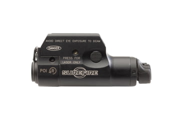 Image of SureFire XC2-B Compact Pistol Light w/ Laser, AAA NiMH, Green/Red Laser, 300 Lumens, Black, XC2-B-RD