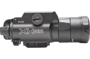 Image of SureFire XH55 Weapon Light, 1000 Lumen LED, 635 nm Class IIIA Red Laser Sight, 6V, MasterFire RDH, Picatinny Thumbscrew Rail Mount, Black, XH55R