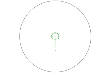 Image of Swampfox Arrowhead LPVO 1-10x24 Rifle Scope, 30mm Tube, Second Focal Plane, IR Green BDC Reticle, Black, ARH11024-GB