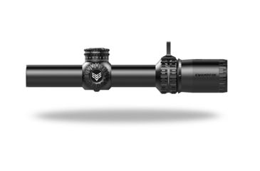 Image of Swampfox Arrowhead LPVO Rifle Scope, 1-8x24mm, 30mm Tube, Second Focal Plane, BDC Reticle, Black, ARH18241-B