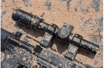 Image of Swampfox Arrowhead LPVO Rifle Scope, 1-6x24mm, 30mm Tube, Second Focal Plane, MOA Reticle, Black, ARH16241-M