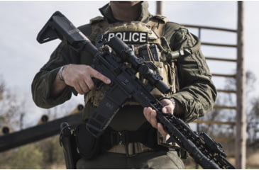 Image of Swampfox Arrowhead LPVO Rifle Scope, 1-10x24mm, 30mm Tube, Second Focal Plane, BDC Reticle, Black, ARH11024-B