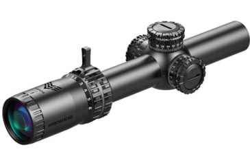 Image of Swampfox Arrowhead Series 1-6x24mm SFP IR Green MIL 30mm Tube Riflescope, Black, ARH16241-GL