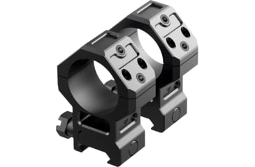 Image of Swampfox H.E. Rifle Scope Rings, 30mm Tube, 1.93in Centerline Height, /w Integral 45-degree Offset Reflex Side Mount, Black, MRH30-H