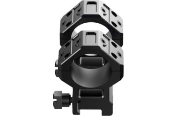 Image of Swampfox H.E. Rifle Scope Rings, 30mm Tube, 1.93in Centerline Height, /w Integral 45-degree Offset Reflex Side Mount, Black, MRH30-H