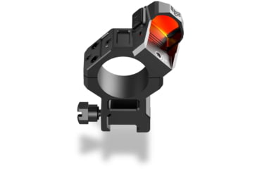 Image of Swampfox H.E. Rifle Scope Rings, 30mm Tube, 1.93in Centerline Height, /w Integral 45-degree Offset Reflex Side Mount, Black, MRH30-H