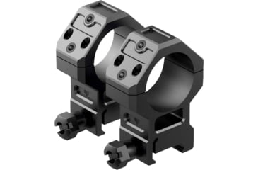 Image of Swampfox H.E. Rifle Scope Rings, 30mm Tube, 1.93in Centerline Height, /w Integral 45-degree Offset Reflex Side Mount, Black, MRH30-H