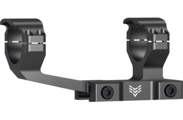 Image of Swampfox Independence 30mm Ring Rifle Scope Mount, Matte Black, ARMNT-1