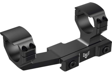 Image of Swampfox Independence 30mm Ring Rifle Scope Mount, Matte Black, ARMNT-1