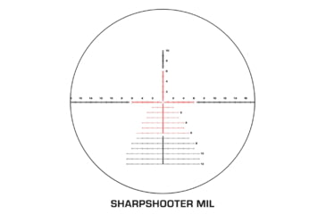 Image of Swampfox Kentucky Long Tactical 5-30x56mm Rifle Scope, 30mm Tube, First Focal Plane, Sharpshooter MIL, MOA, Black, KTK53056-4L