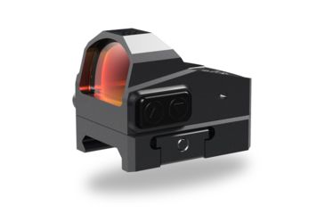Image of Swampfox Kingslayer Micro Reflex Red Dot Sight, 1x22mm, Green Circle Dot Reticle, Black, OKS00122-GC