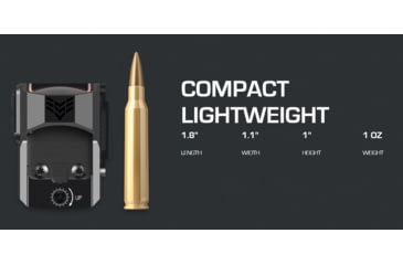 Image of Swampfox Kingslayer Micro Reflex Red Dot Sight, 1x22mm, Red Circle Dot Reticle, Black, OKS00122-RC