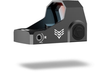 Image of Swampfox Sentinel Ultra Compact Micro Red Dot Sight, 1x16mm, 3 MOA Red Dot Reticle, Manual Brightness, Black, SNL00116-RDM