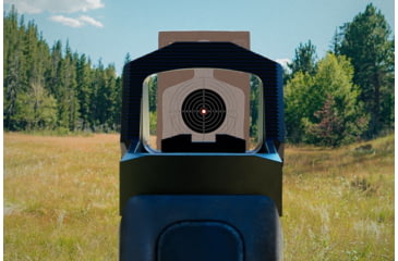 Image of Swampfox Sentinel II 1x20 Green Dot Sight, 3 MOA, Blackout Rear, SNL2120-GMS