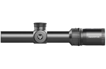 Image of Swampfox Tomahawk LVPO Rifle Scope, 1-6x24mm, 30mm Tube, Second Focal Plane, Illuminated Guerrilla Cross MOA Reticle, Black, ATK16241-M