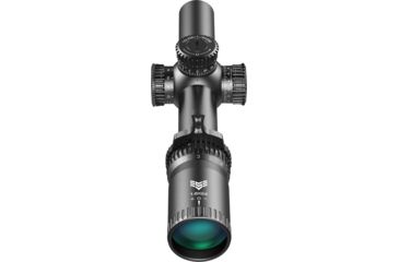 Image of Swampfox Tomahawk LVPO Rifle Scope, 1-8x24mm, 30mm Tube, Second Focal Plane, Illuminated Guerrilla Dot BDC Reticle, Black, ATK18241-B