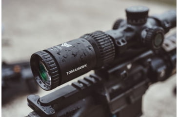 Image of Swampfox Tomahawk LVPO Rifle Scope, 1-6x24mm, 30mm Tube, Second Focal Plane, Illuminated Guerrilla Dot BDC Reticle, Black, ATK16241-B