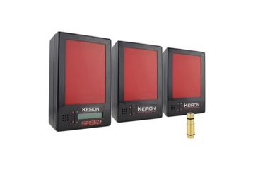 Image of TAC Crew Infrared, Keiron Reactive Laser Target Ultimate, Black, 0.380 ACP, TC-U380IR