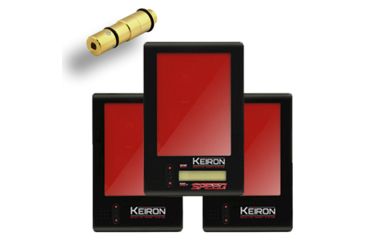 Image of TAC Crew Infrared, Keiron Reactive Laser Target Ultimate, Black, 0.380 ACP, TC-U380IR