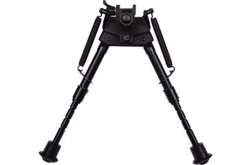 Image of Sport Ridge Heavy Duty AR15/10 Rail Mount Bipod 9in-13in, Adjustable, Matte Black, T9522RP