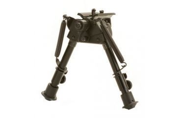 Image of Tac Shield Heavy Duty Bi-pod Pivot Adjustable 6in.-9in., Matte Black T9501P