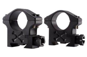 Image of Talley 1in Tactical Rifle Scope Rings Black Armor Med BAT10M