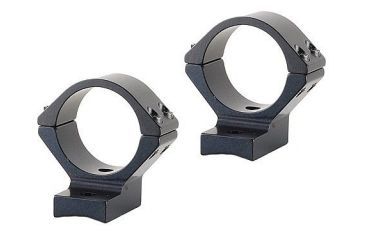 Image of Talley 740700 1-Piece Med Base &amp; Ring Set, Remington 700 30mm Style, Black Finish, 740700