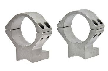 Image of Talley S930700 1-Piece Low Base &amp; Ring Set Remington 700 1'' Style Silver Finish