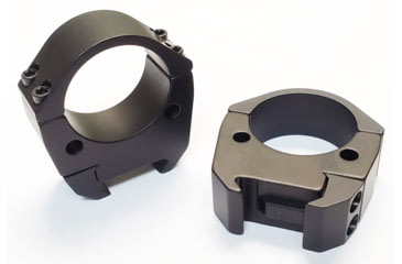 Image of Talley TMS35H Modern Sporting Black Anodized Aluminum 35mm Tube High Picatinny