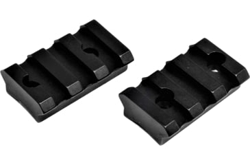 Image of Talley Two-Piece Stiller Tactical Predator Picatinny Rail, 8-40 Screws, Black, 25S719P